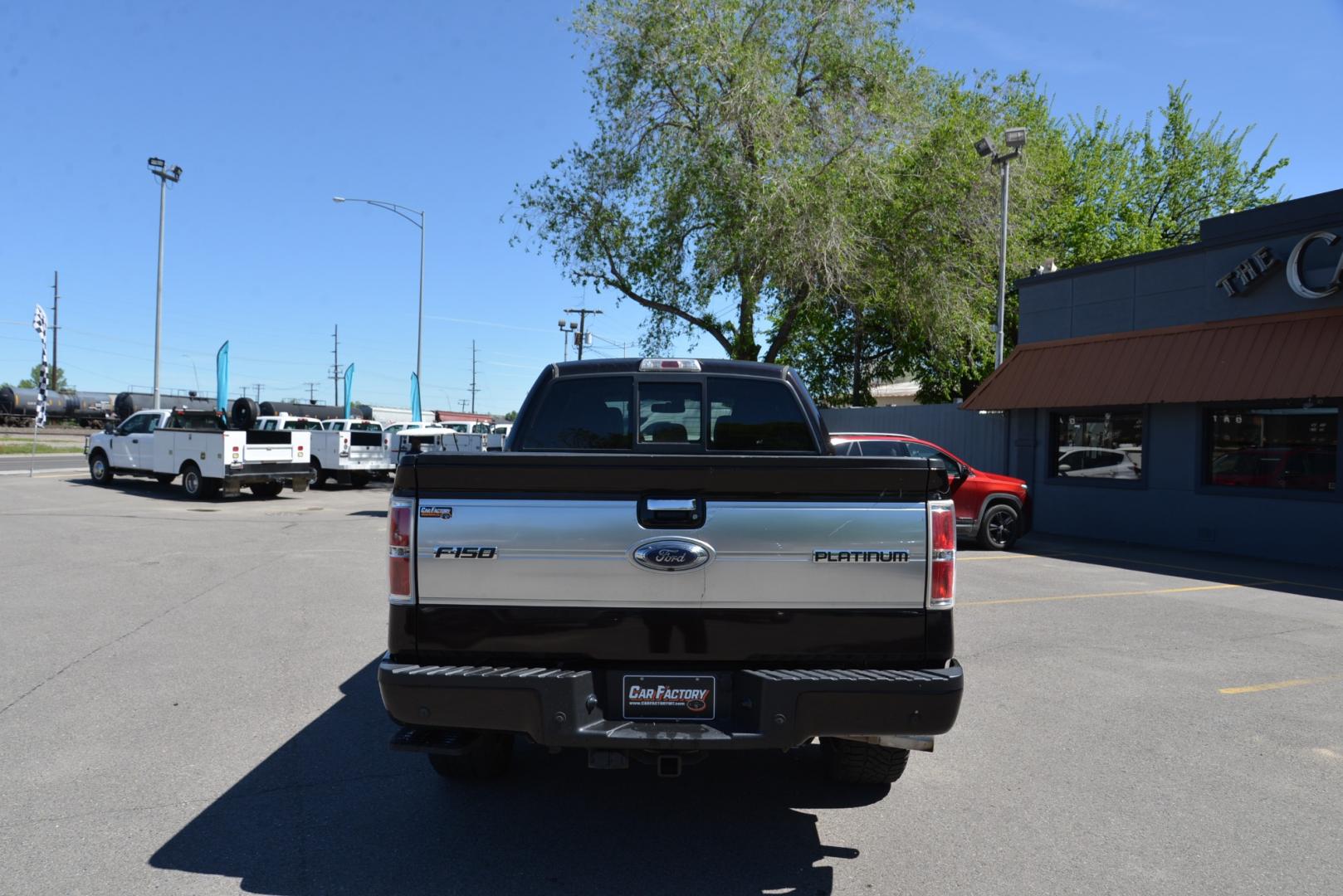 2013 Kodiak Brown /Brown leather Ford F-150 Platinum SuperCrew 6.5-ft. Bed 4WD (1FTFW1ET9DF) with an 3.5 Ecocoost Twin Turbo V6 engine, 6 speed automatic transmission, located at 4562 State Avenue, Billings, MT, 59101, (406) 896-9833, 45.769516, -108.526772 - 2013 Ford F150 Platinum Supercrew 6.5 Bed 4WD 3.5L V6 Ecoboost Twin Turbo Engine - 6 speed automatic transmission - 4WD - 147,549 miles - Inspected and serviced - copy of inspection and work performed as well as a full vehicle history report provided Platinum Edition - dual zone climate contr - Photo#3